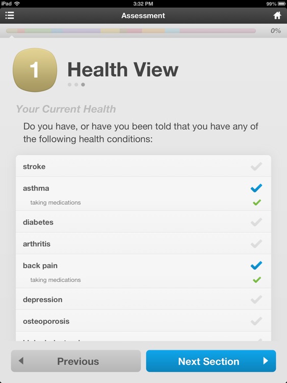 Cerner Personal Health Assessment