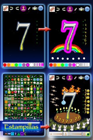 Firefly Pix: Numbers and Alphabet - Free screenshot 3