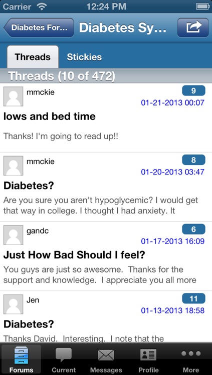 Diabetes Support Forum screenshot-3