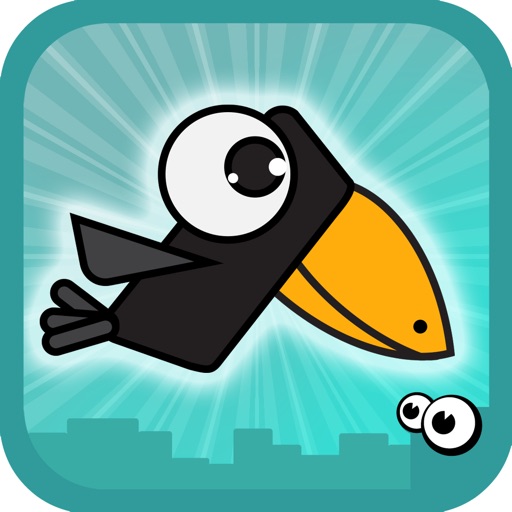 Speedy Crow-The Single Tap Adventure Of A Funny Flying Crazy Bird! Icon