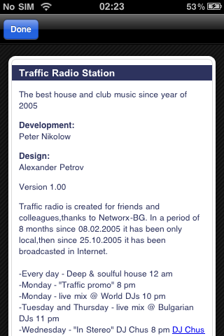 Traffic Radio Station screenshot 2