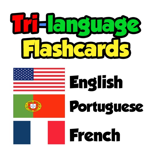 Flashcards - English, Portuguese, French