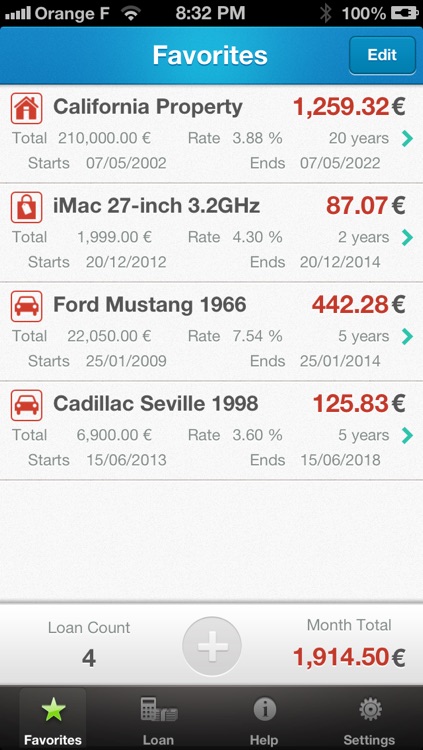 Loan Calculator - Credit Mortage Payment Simulation