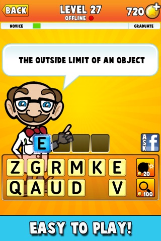 One Clue - Guess the Word! screenshot 2