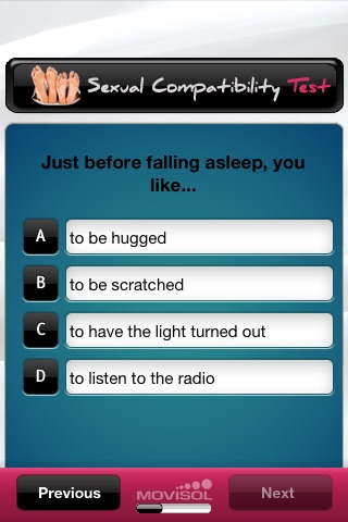 Sexual Compatibility Test screenshot-3