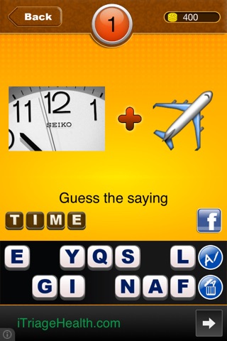 Emoji Word Puzzle Quiz - 2 to 3 pics to Guess the saying to earn coins. screenshot 4