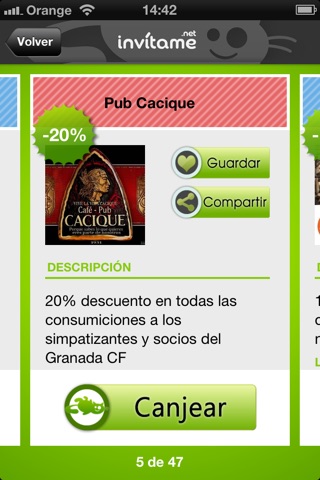 Invítame | Las mejores ofertas de Granada y Málaga screenshot 3
