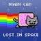 Original retro version of the popular Nyan Cat: Lost In Space