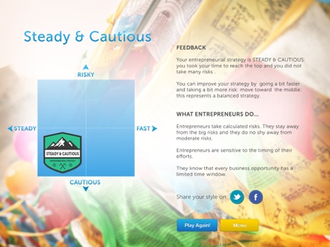 Climbing Everest: What is your entrepreneurial strategy? screenshot 3