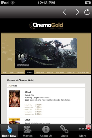 Cinema Gold Havelock North screenshot 2