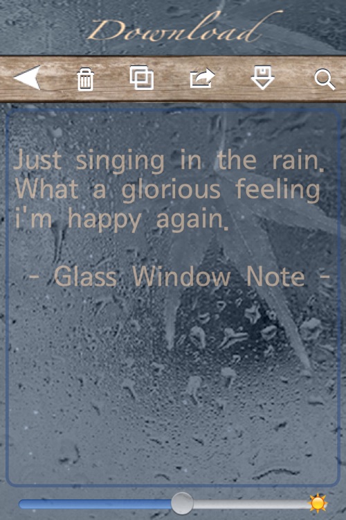 Glass Window Note LITE - Idea Generator