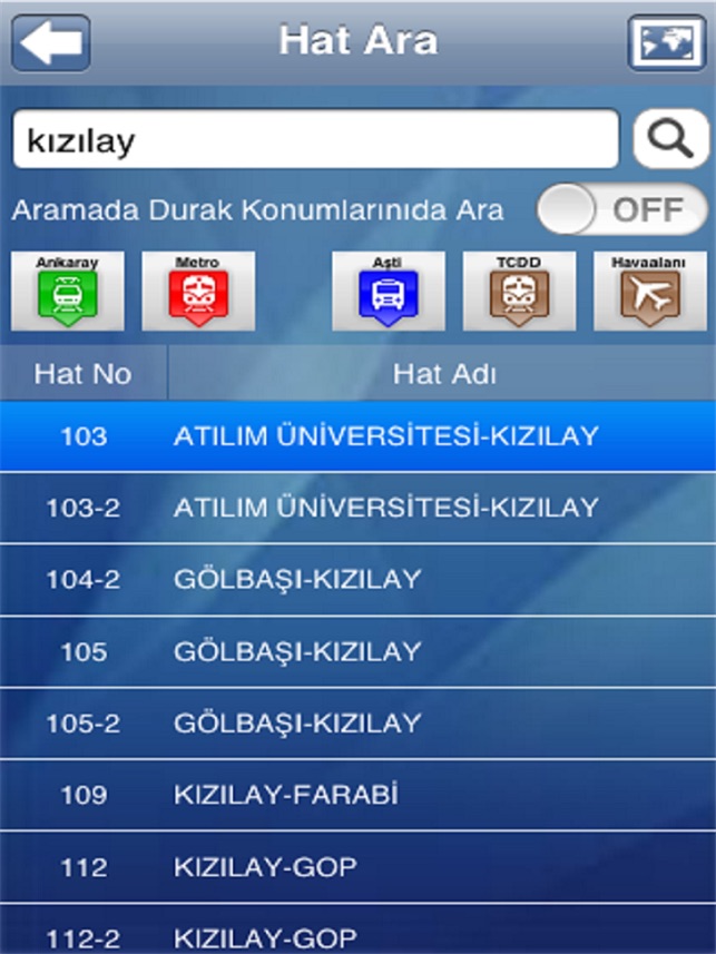 Otobüs Hatları Bilgilendirme Sistemi - Tablet(圖3)-速報App