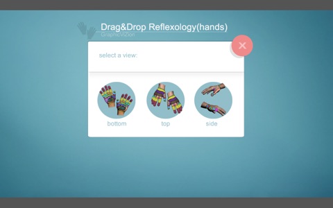 Drag&Drop Reflexology (hands) screenshot 3