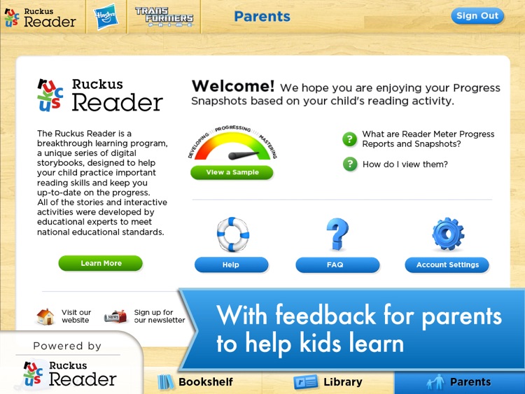 Transformers: Ruckus Reader screenshot-3