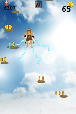 Hercules Ascent To Heaven FREE - Sky Jumping Game screenshot 3