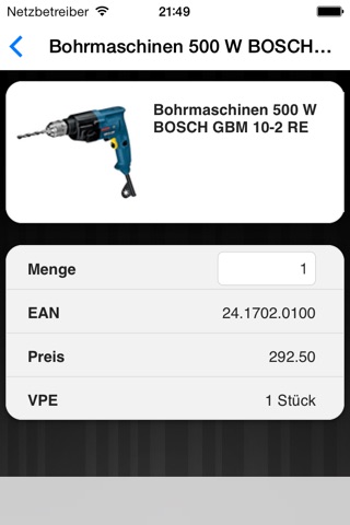 Engel iBar screenshot 2