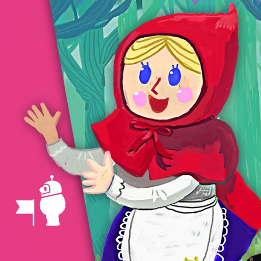 Little Red Riding Hood - Pink Paw Books Interactive Fairy Tale Series icon