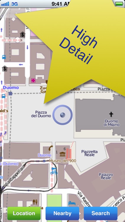 Milan No.1 Offline Map