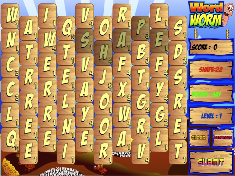 Word Worm for iPad