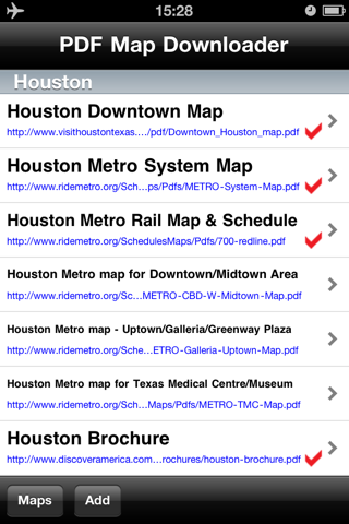 Houston Maps - Download Metro Maps and Tourist Guides. screenshot 2