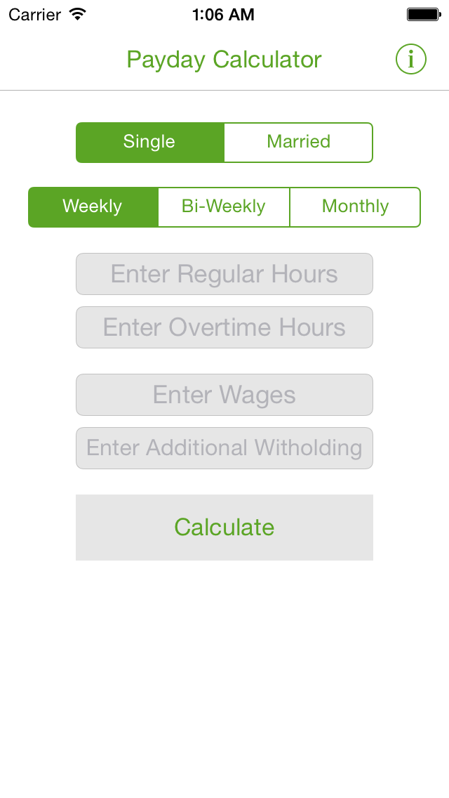 How to cancel & delete Payday CalculatorDLT from iphone & ipad 1