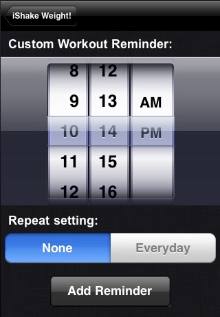 iShakeWeight screenshot 2