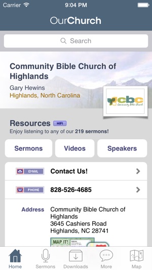 Community Bible Church of Highlands(圖1)-速報App