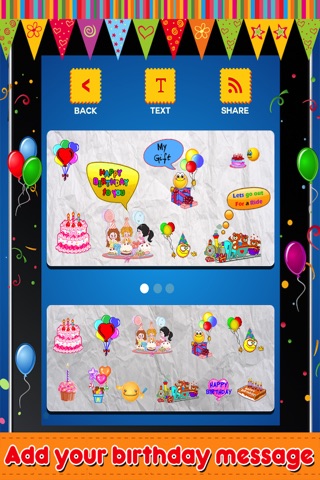 Animated 3D Birthday Emoji, Wishes, Cards & Emoticons screenshot 3