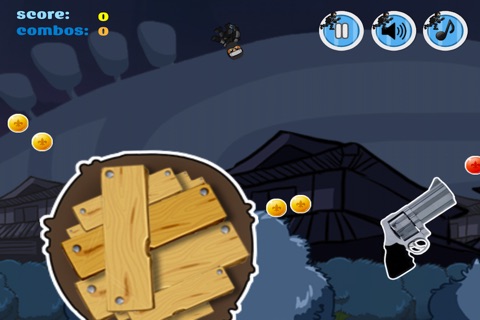 Jumping Ninja Physics Lite screenshot 2