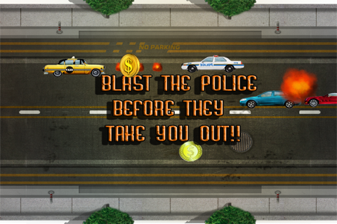 Action Taxi Racer- Awesome Car Game screenshot 2