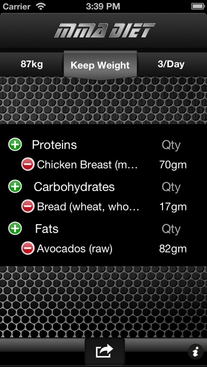 MMA Diet screenshot-3
