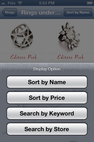 Jewelry Shopping App - Shop at the Best Online Stores screenshot 3