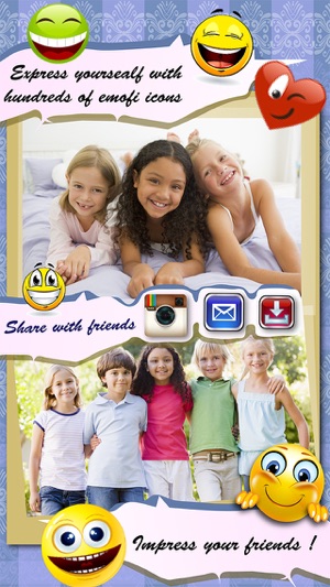 Emoji Lite Photo Collage Maker- Instagram Frames & Pic Edito(圖3)-速報App