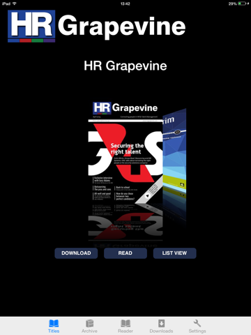 Скриншот из HR Grapevine