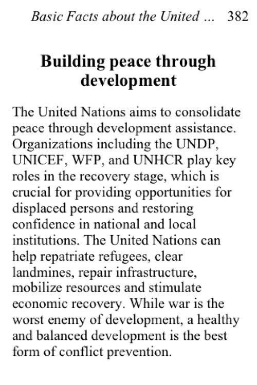 Basic Facts about the UN