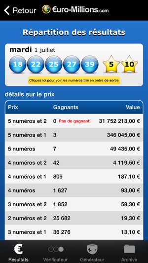 Euro Millions (Française)(圖3)-速報App