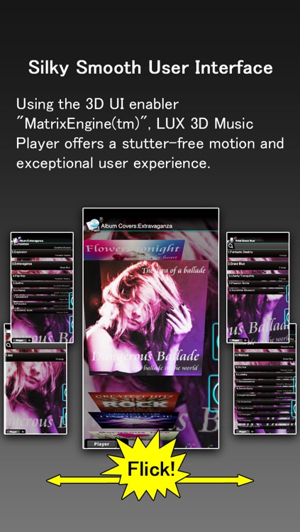 LUX3D Music Player