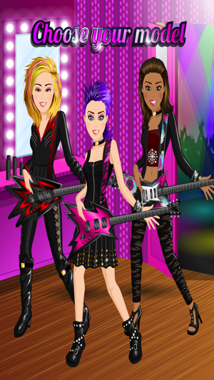 Rock Star Free Dressup Game For Girls(圖2)-速報App