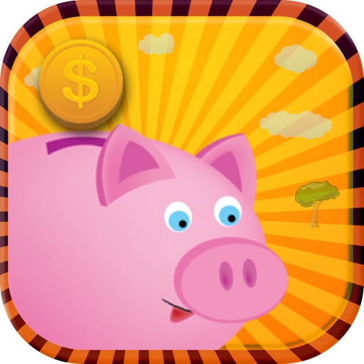 Pink piggy bank clicker – The Gold Coin Money Tap as much as you want cash - Pro icon