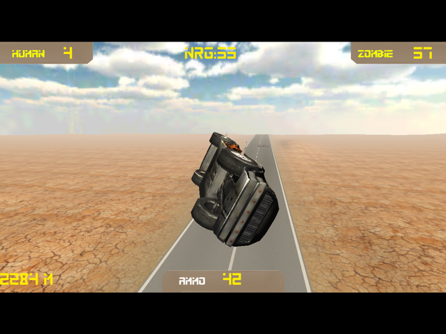 Asphalt Shooter: Zombie Hunter, game for IOS