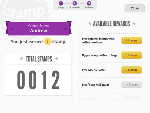 Stamp.it Merchant screenshot 4