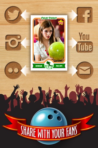 Bowling Card Maker - Make Your Own Custom Bowling Cards with Starr Cards screenshot 4