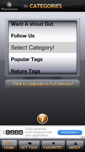 ‎Tagstagram Lite - Copy and Paste Tags for Instagram on ... - 300 x 533 jpeg 36kB