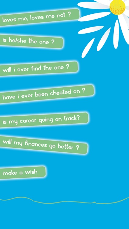 Loves Me Not - Free Daisy Fortune Teller Psychic Game for One True Love, Relationship Test, Money or Future Career