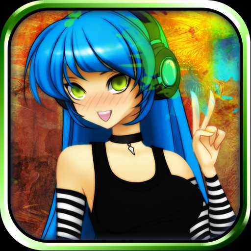 CreateShake: Manga Girl iOS App