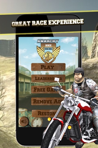 Anarchy Biker Racing Free - Top Speed Bike Drag Race screenshot 2