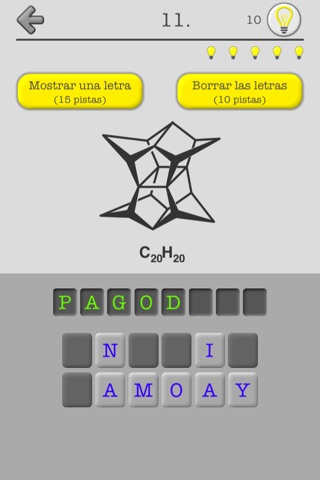 Hydrocarbons Chemical Formulas screenshot 2