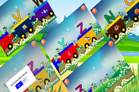 Alphabets Train For Kids LITE screenshot 2