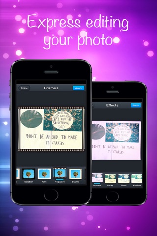 InstaQuote for iOS 7 - Free Add Text, Quote,Word,Caption to Photos & Pictures and Fotos & Pic FX Editor screenshot 4