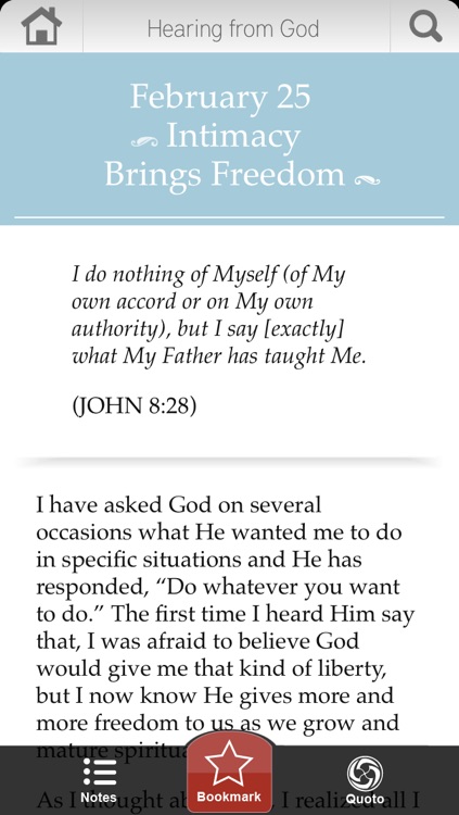 Hearing from God Each Morning